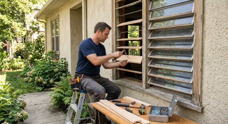 Slatted Window Repair Service