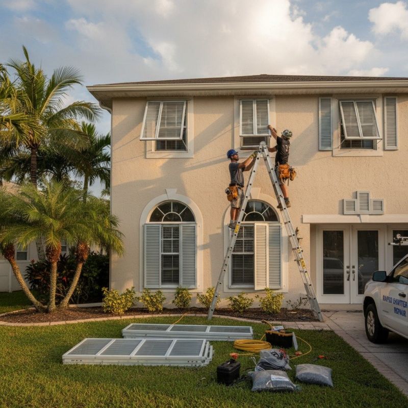 Slatted Window Repair